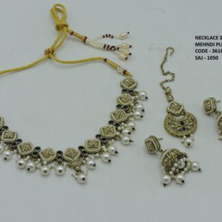 MEHNDI POLISH NACKLACE SET