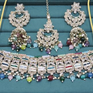MEHNDI POLISH NECKLACE SET