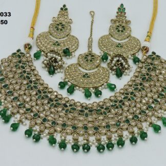 MEHNDI POLISH NACKLACE SET