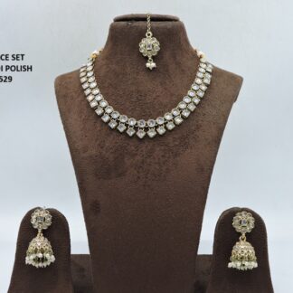 MEHNDI POLISH NACKLACE SET