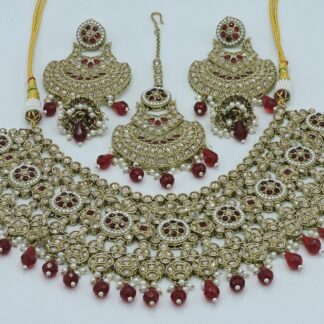 MEHNDI POLISH NACKLACE SET