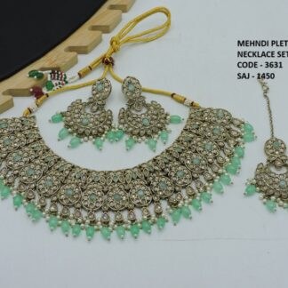 MEHNDI POLISH NACKLACE SET