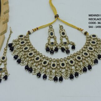 MEHNDI POLISH NACKLACE SET