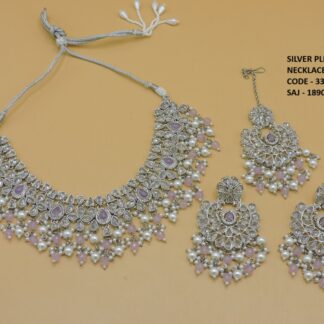 SILVER NECKLACE SET