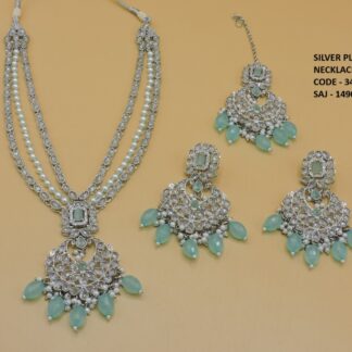 SILVER NECKLACE SET