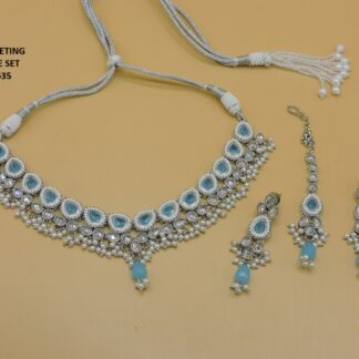 SILVER NACKLACE SET
