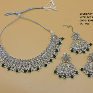 SILVER NACKLACE SET