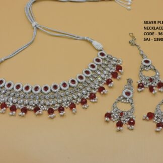 SILVER NACKLACE SET