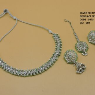SILVER NACKLACE SET