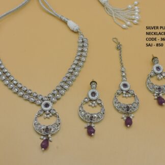 SIVER NACKLACE SET
