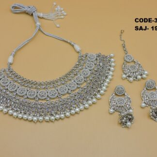 SILVER NECKLACE SET