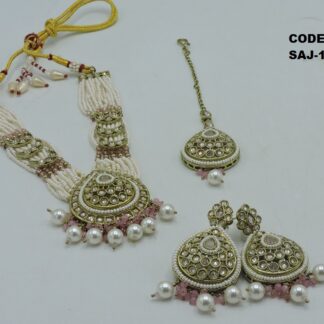 PREMIUM OUALITY MEHNDI POLISH NECKLACE SET