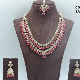MEHNDI POLISH NECKLACE SET