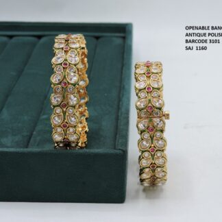ANTIQUE POLKI BANGLES