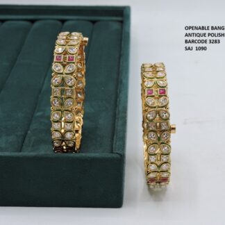 ANTIQUE POLKI BANGLES