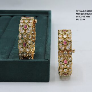 ANTIQUE POLKI BANGLES