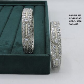 SILVER POLISH BANGLES