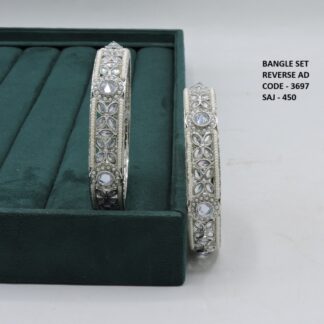 SILVER POLISH BANGLES