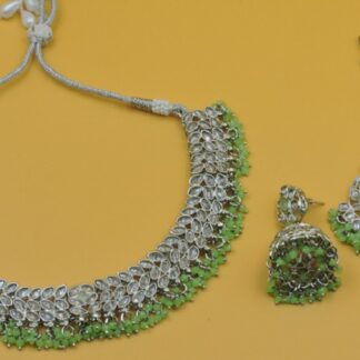 SILVER POLISH NECKLACE SET