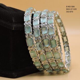 SILVER POLISH BANGLES