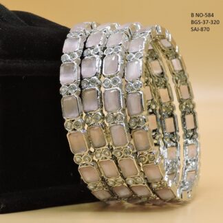 SILVER POLISH BANGLES