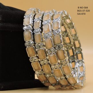 SILVER POLISH BANGLES