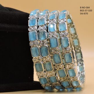 SILVER POLISH BANGLES