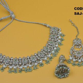 SILVER POLISH NECKLACE SET