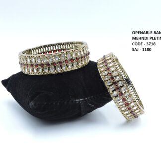 PRIMIUM QUALITY MEHNDI POLISH OPENABLE BANGLES