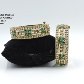 PRIMIUM QUALITY MEHNDI POLISH OPENABLE BANGLES