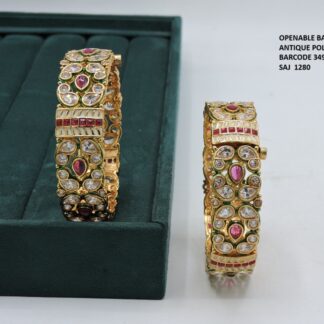 ANTIQUE POLKI BANGLES