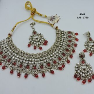 PRIMIUM QUALITY MENDI POLISH NECKLACE SET