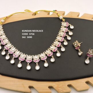 PRIMIUM QUALITY POLKI KUNDAN NECKLACE
