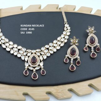 PRIMIUM QUALITY POLKI KUNDAN NECKLACE