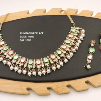 PRIMIUM QUALITY POLKI KUNDAN NECKLACE