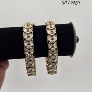 PRIMIUM ANTIQUE KUNDAN BANGLES