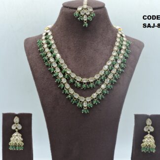MEHNDI POLISH NECKLACE SET