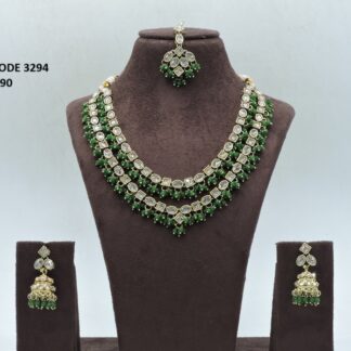 MEHNDI POLISH NECKLACE SET