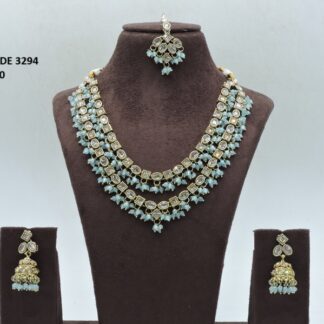 MEHNDI POLISH NECKLACE SET